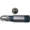 18.00mm HSS 2 Flute Threaded Shank Ball Nose Short Series Slot Drills thumbnail-0