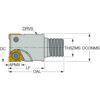 HM390 ETP D16-04-MMT10-05 16.000mm  HELI3MILL 90° Endmills With Multi Master Threaded Adaaptor thumbnail-1
