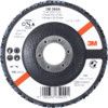 566A, Flap Disc, 65029, 115 x 22.23mm, Flat (Type 27), P40, Zirconia thumbnail-0