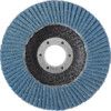 566A, Flap Disc, 65029, 115 x 22.23mm, Flat (Type 27), P40, Zirconia thumbnail-1