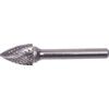 Carbide Burr, Uncoated, Cut 6 - Double Cut, 6.3mm, Round Tree thumbnail-0