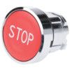 Push Button, Red Head Only, Marked "STOP", For Harmony XB4 thumbnail-0