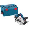 GKS 18 V-57 G Professional 165mm Circular Saw in L-Boxx Body Only Version - No Batteries or Charger Supplied - 0 601 6A2 101 thumbnail-0