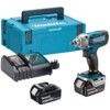DTW190RTJ Cordless Impact Wrench, 1/2in. Drive, 18V, Brushed, 190Nm Max. Torque, 2, x thumbnail-0