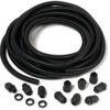 Conduit, Flexible Black Handy Pack, 10mx16mm, 10 Straight Fittings Included thumbnail-0