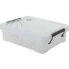Storage Box with Lid, Clear, 260x190x70mm, 2.3L thumbnail-0
