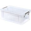 Storage Box with Lid, Clear, 400x255x150mm, 10L thumbnail-0