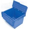 Euro Container with Lid, Grey, 600x400x335mm, 54L thumbnail-1