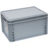 Euro Container, Plastic, Grey, 400x300x170mm thumbnail-1