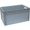 Euro Container, Plastic, Grey, 800x600x420mm thumbnail-0
