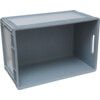 Euro Container, Plastic, Grey, 800x600x320mm thumbnail-1