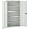 Verso Storage Cabinet, 2 Doors, Light Grey, 2000 x 1050 x 350mm thumbnail-0
