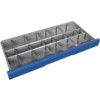 verso, Divider Kit, Steel, Galvanised, 1050x550x100mm, 21 Compartments thumbnail-0
