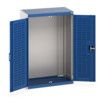 CUBIO SMLF-8512 CUPBOARD HOUSING WITH LOUVRE DOOR-LIGHT GREY/BLUE thumbnail-0