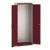 CUBIO SMLF-8520 CUPBOARD HOUSING WITH LOUVRE DOOR-LIGHT GREY/RED thumbnail-0