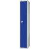 Compartment Locker, Single Door, Blue, 1800 x 450 x 450mm thumbnail-0