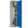 Workwear Locker, Single Door, Blue, 1800 x 450 x 450mm thumbnail-0