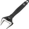Wide Jaw Adjustable Spanner, Steel, 8in./200mm Length, 38mm Jaw Capacity thumbnail-0