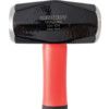 Lump Hammer, 4lb, Fibreglass Shaft, Anti-vibration thumbnail-1