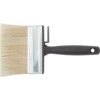 4in., Block, Natural Bristle, Angle Brush, Handle Plastic thumbnail-0