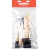 1 1/2in./1/2in./1in./2in./3in., Flat, Natural Bristle, Angle Brush Set, Handle Wood thumbnail-1