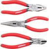 160mm, Diagonal Cutting Pliers Set, Jaw Serrated/Smooth thumbnail-1