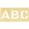 Letters A to Z, Brass, Stencil, 50mm, Set of 26 thumbnail-0