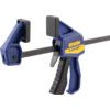4in./100mm Quick Clamp, Nylon Jaw, 18kg Clamping Force, Pistol Grip Handle thumbnail-1