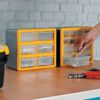 Storage Cabinets, Plastic, Yellow/Grey, 500x160x390mm, 24 Compartments thumbnail-1