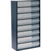 Drawer Cabinet, Steel/Polypropylene, Blue, 307x150x555mm, 8 Drawers thumbnail-0