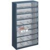 Drawer Cabinet, Steel/Polypropylene, Blue, 307x150x555mm, 24 Drawers thumbnail-1