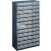 Drawer Cabinet, Steel/Polypropylene, Blue, 307x150x555mm, 60 Drawers thumbnail-1