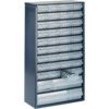 Drawer Cabinet, Steel/Polypropylene, Blue, 307x150x555mm, 40 Drawers thumbnail-1