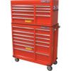 Roller Cabinet, Classic Range, Grey, Steel, 13-Drawers, 1052 x 1065 x 460mm, 350kg Capacity thumbnail-3
