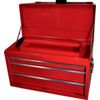 Tool Chest, Classic Red, Red, Steel, 3-Drawers, 385 x 690 x 315mm, 45kg Capacity thumbnail-0