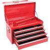 Tool Chest, Classic Red, Red, Steel, 6-Drawers, 385 x 690 x 315mm, 75kg Capacity thumbnail-0