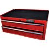 Step-Up Unit, Classic Range, Red, 2-Drawers, 280 x 668 x 459mm thumbnail-1