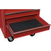 Roller Cabinet, Classic Range, Red, Steel, 5-Drawers, 890 x 690 x 460mm, 145kg Capacity thumbnail-3