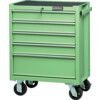 Roller Cabinet, Classic Green, Green, Steel, 5-Drawers, 890 x 690 x 460mm, 145kg Capacity thumbnail-0