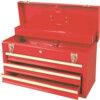 Tool Chest, Workshop Range, Red, Steel, 3-Drawers, 304 x 520 x 218mm, 30kg Capacity thumbnail-0