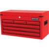 Tool Chest, Workshop Range, Red, Steel, 6-Drawers, 355 x 660 x 310mm, 200kg Capacity thumbnail-0