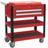 Shelf Trolley, 150kg Rated Load, Fixed Castors/Swivel Castors, 900mm x 440mm x 925mm thumbnail-1