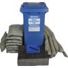 Maintenance Spill Kit, 120L Absorbent Capacity Per Kit, 95 x 47 x 54cm, Wheeled Bin thumbnail-0
