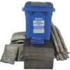 Maintenance Spill Kit, 240L Absorbent Capacity Per Kit, 106 x 60 x 74cm, Wheeled Bin thumbnail-0