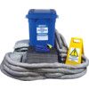 Maintenance Spill Kit, 360L Absorbent Capacity Per Kit, 110 x 58 x 86cm, Wheeled Bin thumbnail-0