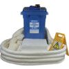 Oil Spill Kit, 360L Absorbent Capacity Per Kit, 110 x 58 x 86cm, Wheeled Bin thumbnail-0
