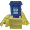 Chemical Spill Kit, 240L Absorbent Capacity Per Kit, 106 x 60 x 74cm, Wheeled Bin thumbnail-0