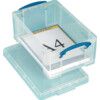 Storage Box with Lid, Plastic, Clear, 395x255x155mm, 9L thumbnail-0