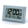 Quantum 2277 LCD Silver Radio Controlled Clock thumbnail-0