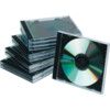 CD Jewel Case Black/Clear Pack of 10 thumbnail-0